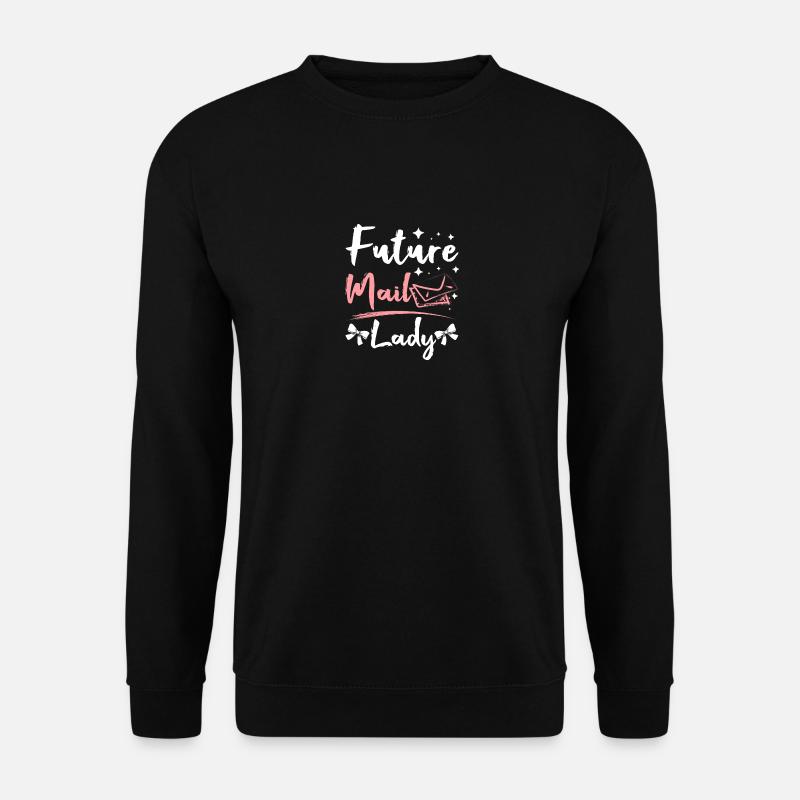 Future mail lady - Unisex Sweatshirt - black