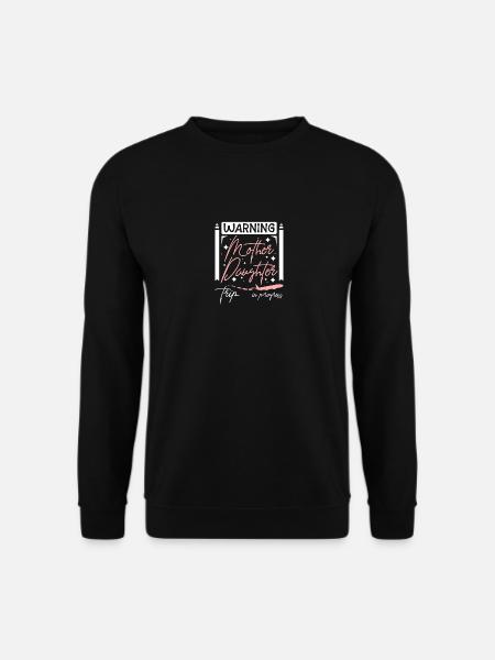 Mother Daughter weekend in progress - Unisex Sweatshirt - black