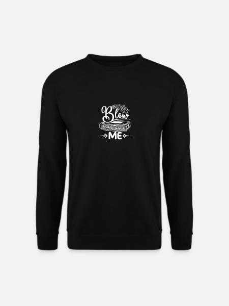 Harmonica player blow me - Unisex Sweatshirt - black