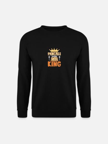 Pancake making king - Unisex Sweatshirt - black
