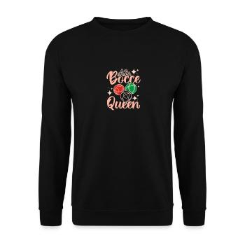 Backyard Game Sports Player Bocce Ball Queen - Sweat-shirt Unisexe - noir - Devant - Alina (178cm) & Michal (187cm)