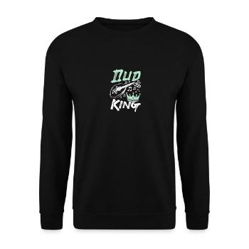 Oud king - Unisex Pullover - Schwarz - Vorne - Alina (178cm) & Michal (187cm)