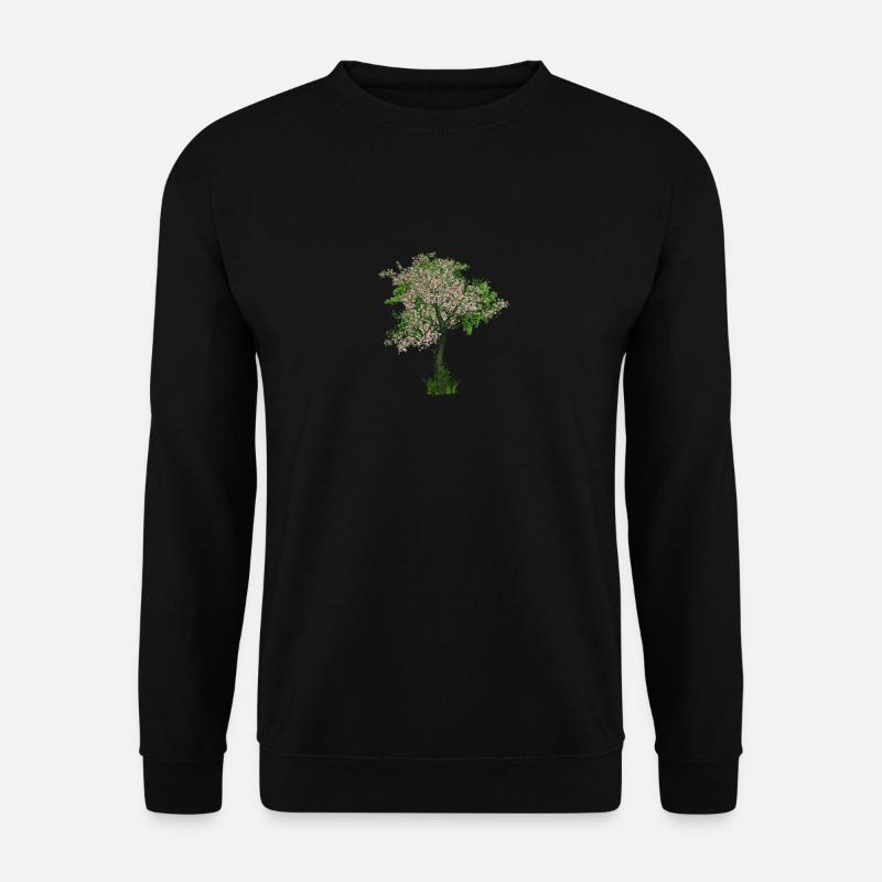 Tree in spring - Unisex Sweatshirt - black