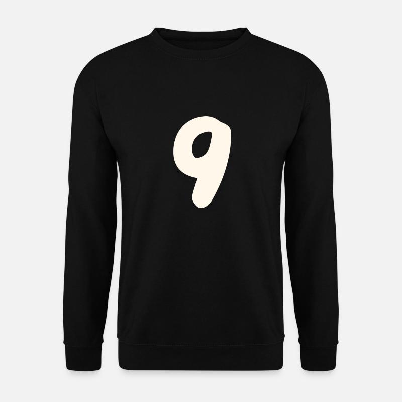 9 - Unisex Sweatshirt - black