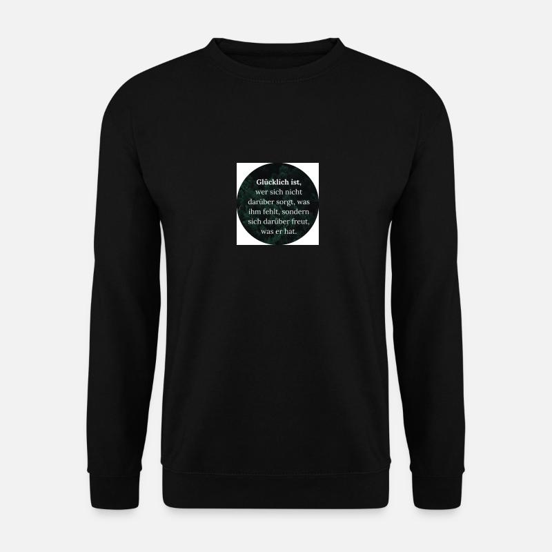 Alte Weisheit - Unisex Pullover - Schwarz