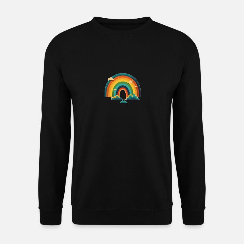 RAINBOW - Unisex Pullover - Schwarz