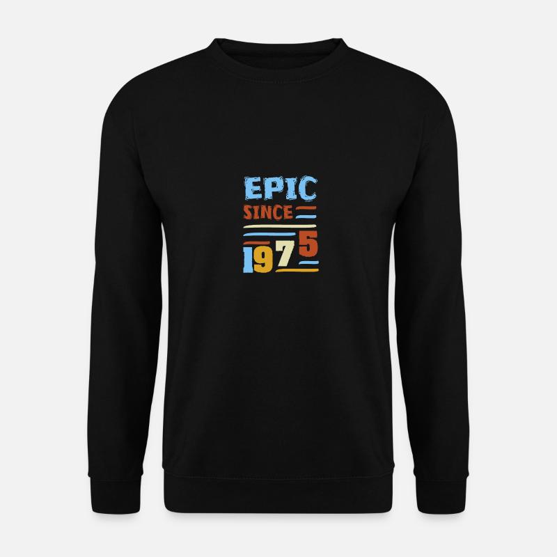 1975 - Unisex Pullover - Schwarz