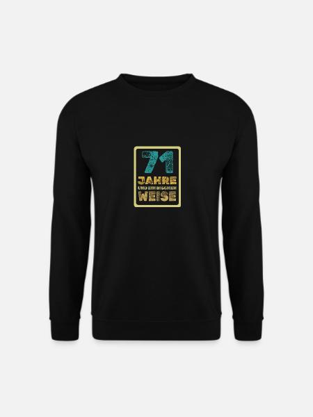 Alter 71 - Unisex Pullover - Schwarz
