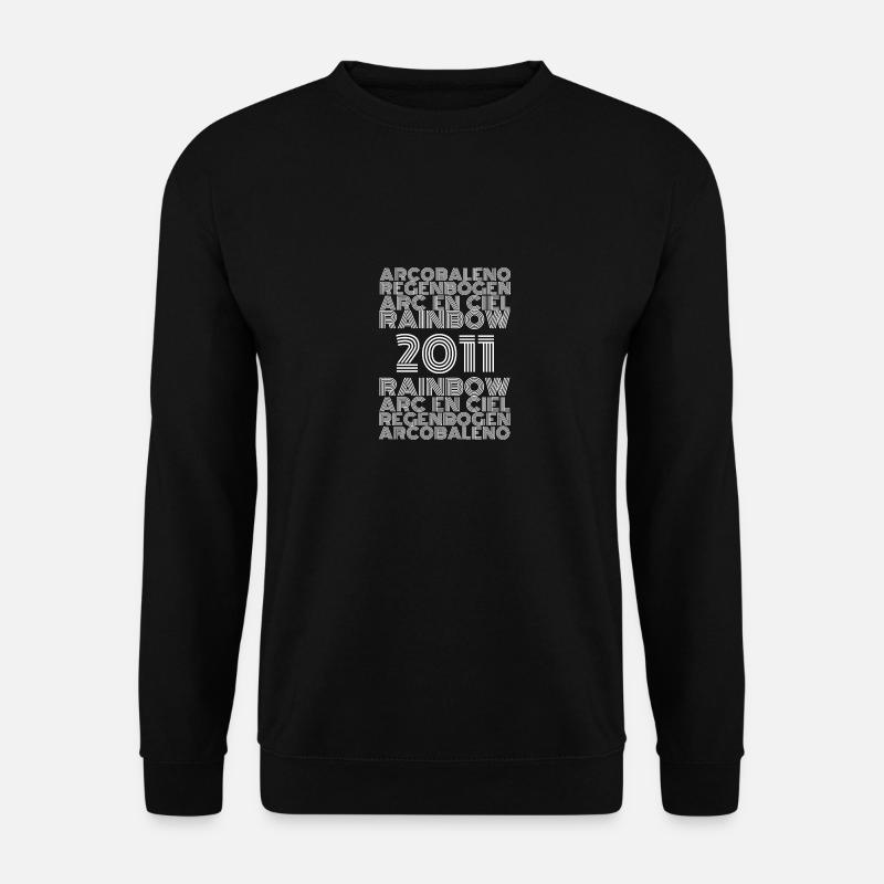 Regenbogen 2011 - Unisex Pullover - Schwarz