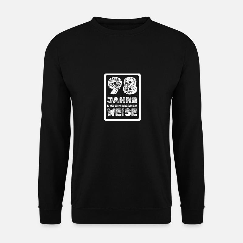 Weisheit 98 - Unisex Pullover - Schwarz