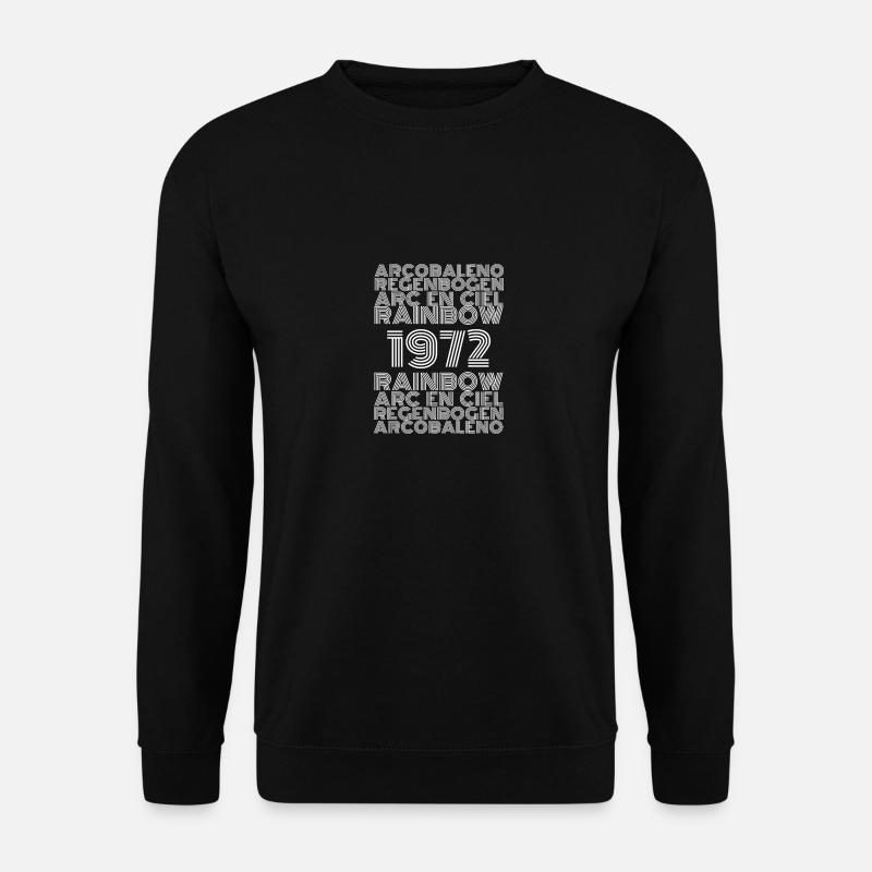 Rainbow 1972 - Unisex Sweatshirt - black