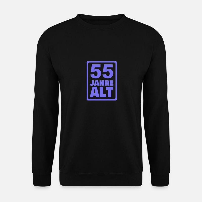 Alt 55 - Unisex Pullover - Schwarz