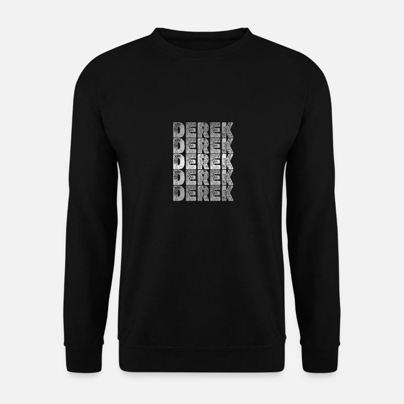 Derek - Unisex Pullover - Schwarz