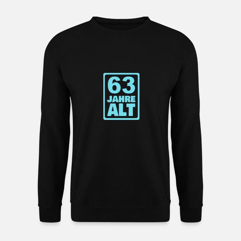 63 - Unisex Pullover - Schwarz