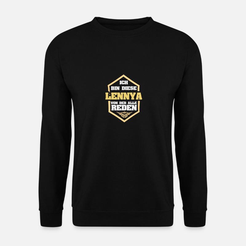 Lennya - Unisex Pullover - Schwarz