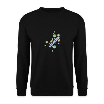 Fachhochschule Leander - Unisex Pullover - Schwarz - Vorne - Alina (178cm) & Michal (187cm)