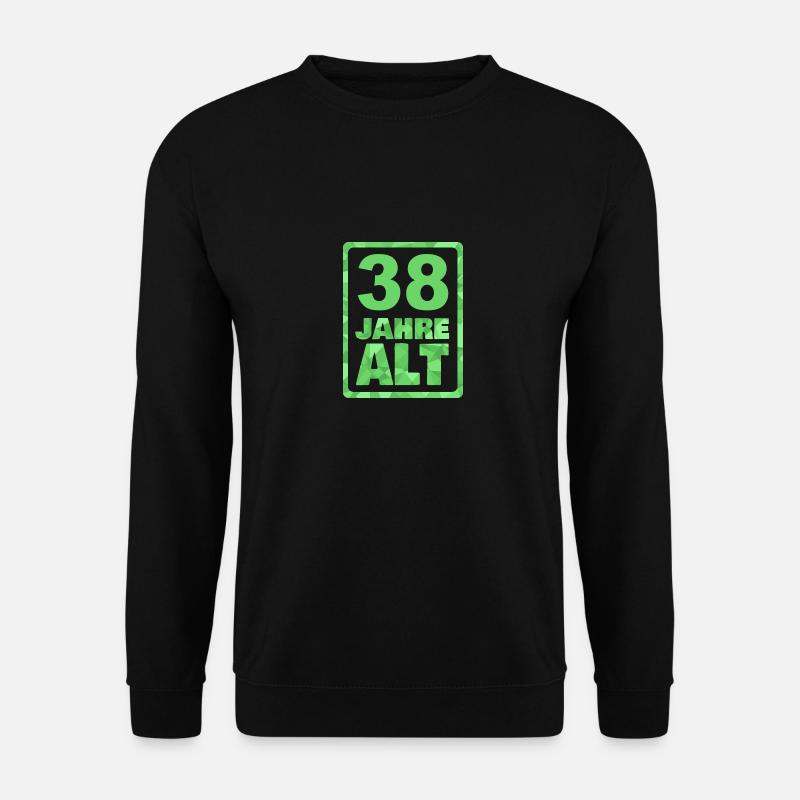 38 - Unisex Pullover - Schwarz