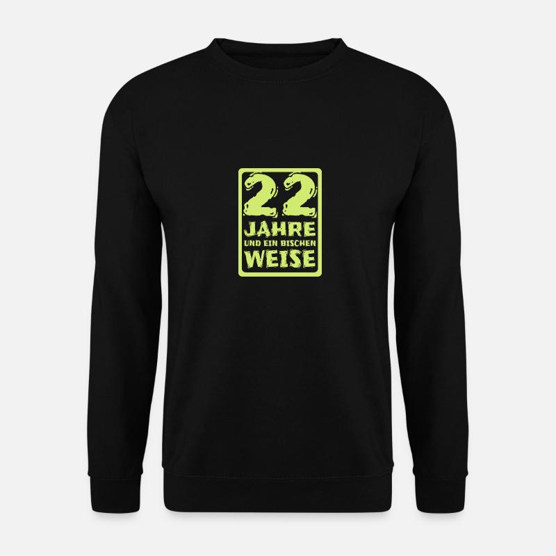 Age 22 - Unisex Sweatshirt - black
