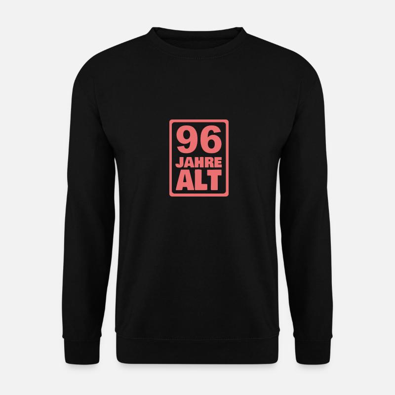 96 - Unisex Pullover - Schwarz