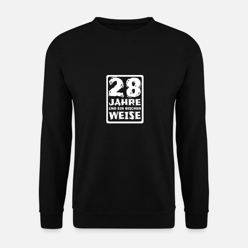 28 - Unisex Pullover - Schwarz