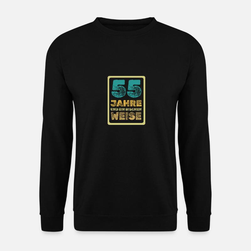 55 - Unisex Pullover - Schwarz