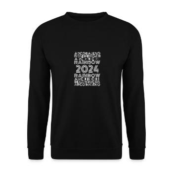 2024 - Unisex Pullover - Schwarz - Vorne - Alina (178cm) & Michal (187cm)