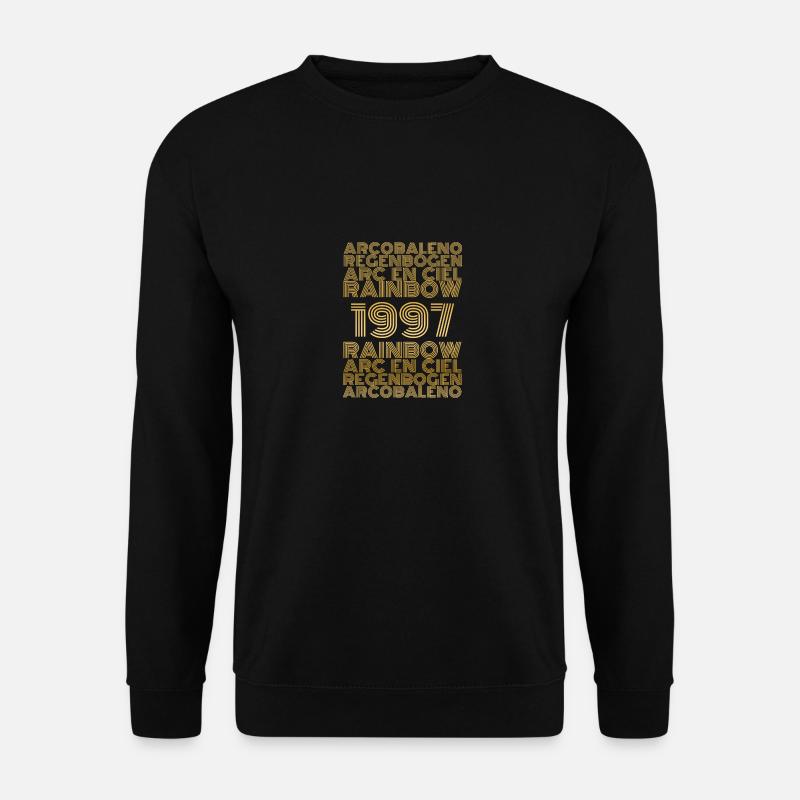 Regenbogen 1997 - Unisex Pullover - Schwarz