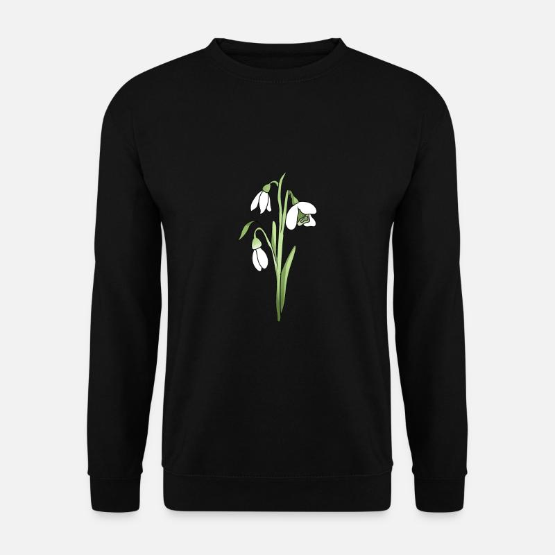 Perce-neige - Sweat-shirt Unisexe - noir