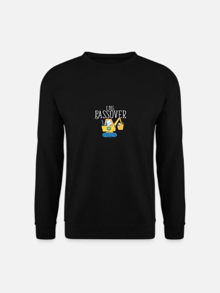 I Dig Passover Funny Jewish Holiday Happy - Unisex Sweatshirt - black