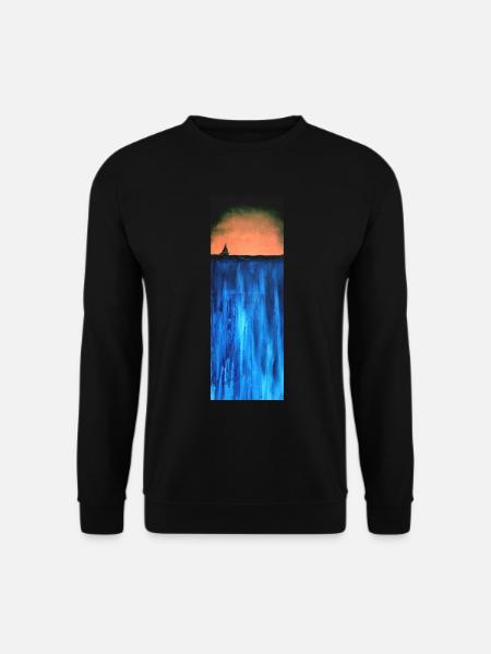 Sail away - Unisex Pullover - Schwarz