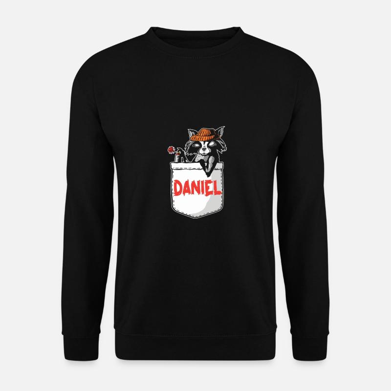 Waschbär Daniel - Unisex Pullover - Schwarz