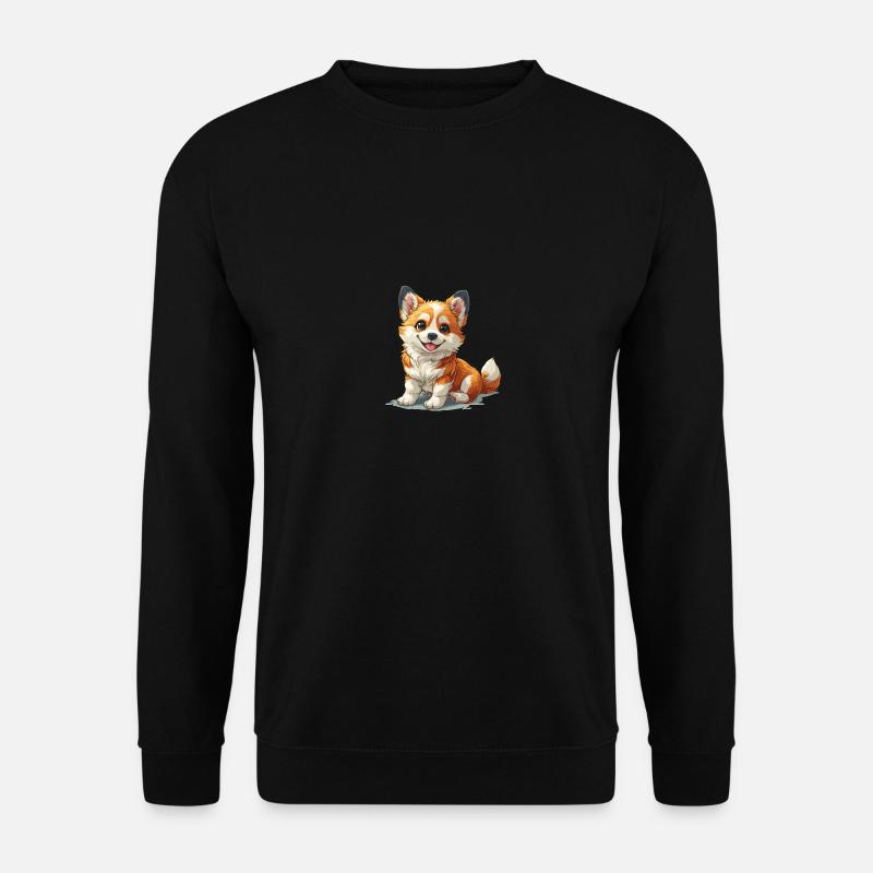 Niedlicher kleiner Hund - Unisex Pullover - Schwarz