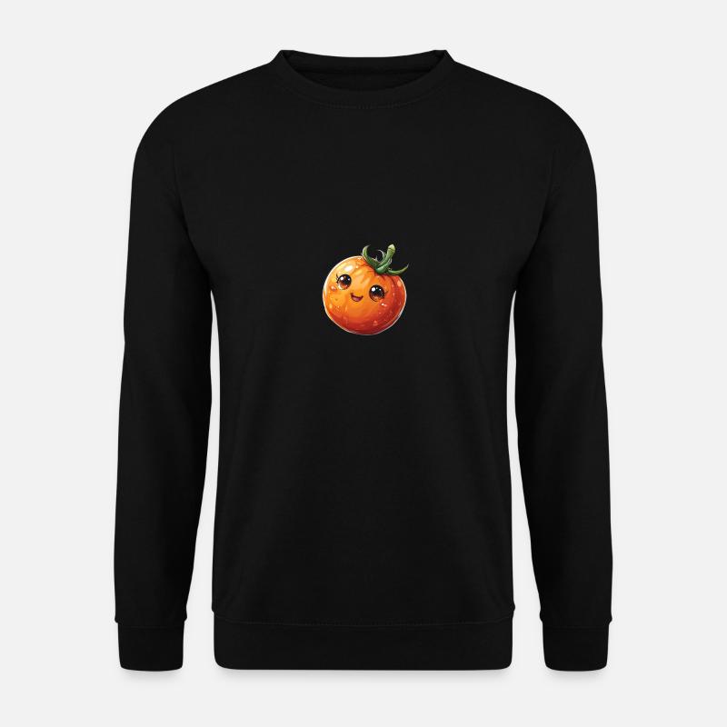 Tomato happy comic style - Unisex Sweatshirt - black