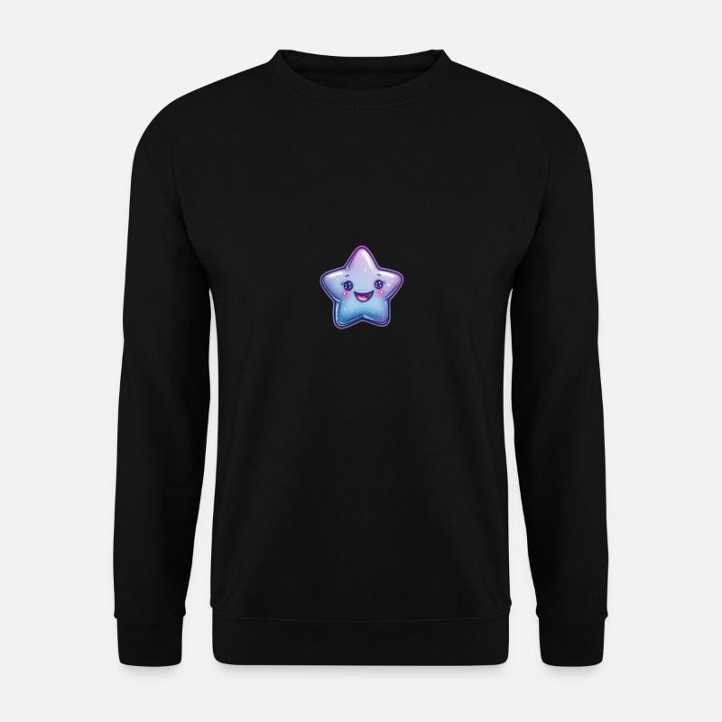 Stern - Unisex Pullover - Schwarz