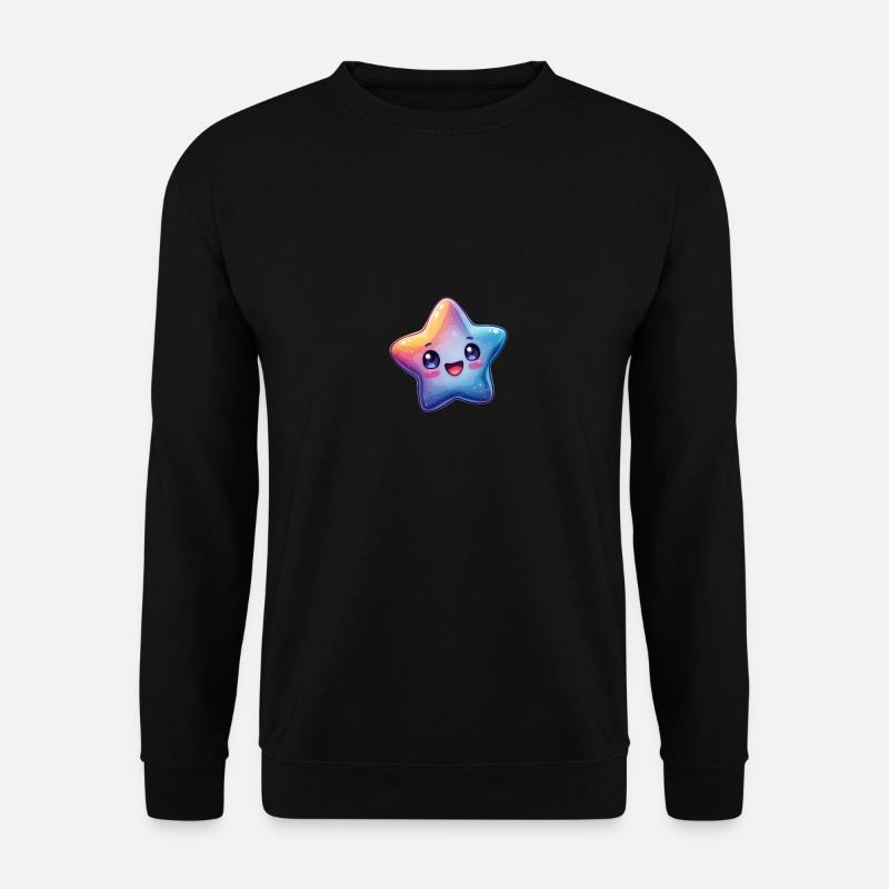 Stern - Unisex Pullover - Schwarz