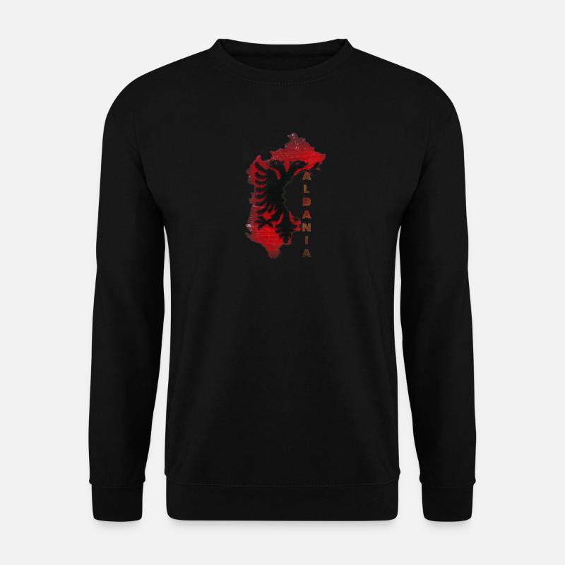 Albania - Unisex Sweatshirt - black