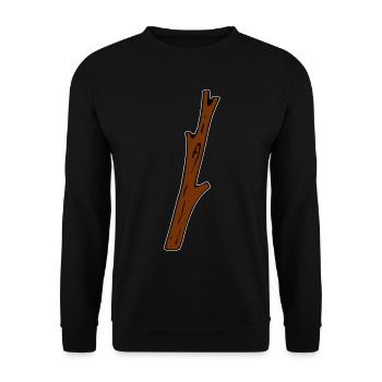 Ast - Unisex Pullover - Schwarz - Vorne - Alina (178cm) & Michal (187cm)