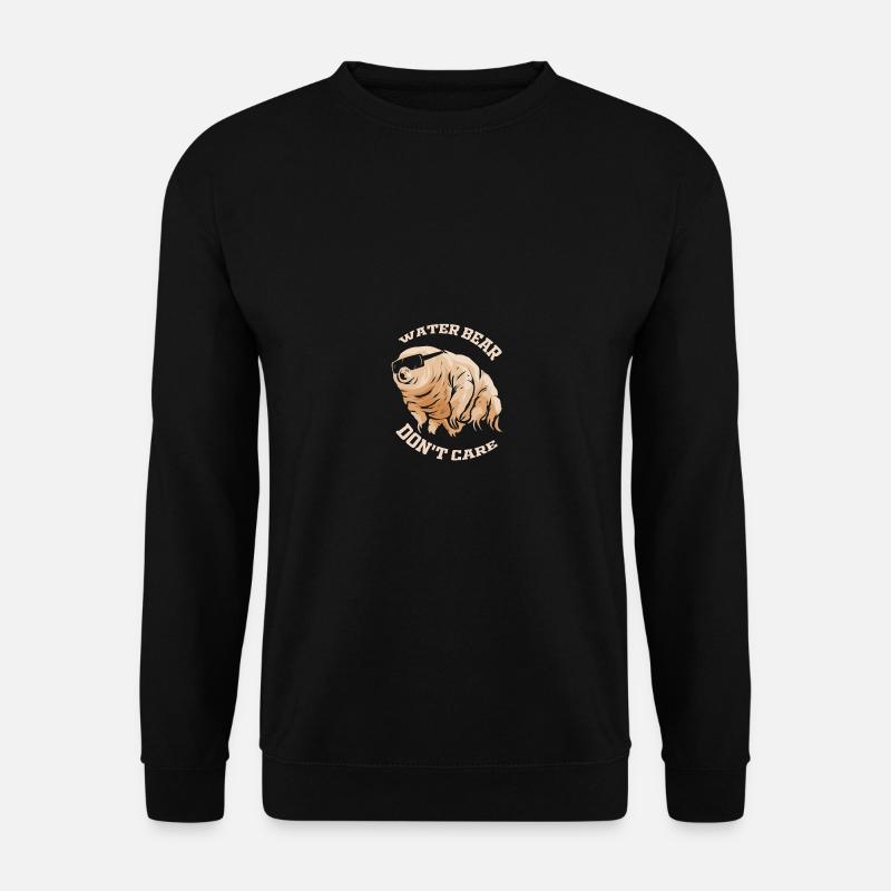 Mikrobiologie-Lehrer Tardigrade - Wasserbär Don't - Unisex Pullover - Schwarz