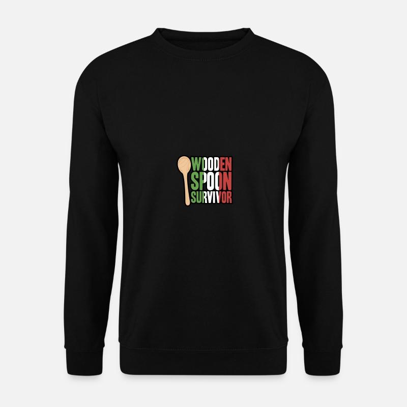 Wooden Spoon Survivor - Italian - Unisex Pullover - Schwarz