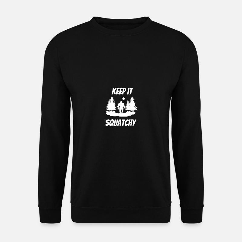 Keep It Squatchy - Unisex Pullover - Schwarz