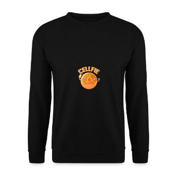 Microbiology Biology Teacher - Cellfie Biology - Unisex Pullover - Schwarz - Vorne - Alina (178cm) & Michal (187cm)