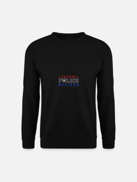 Future Police Officer - Unisex Pullover - Schwarz