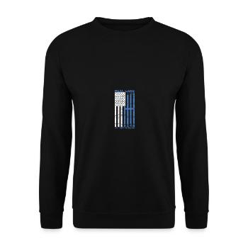 Real Cars Don't Shift Themselves - Unisex Pullover - Schwarz - Vorne - Alina (178cm) & Michal (187cm)