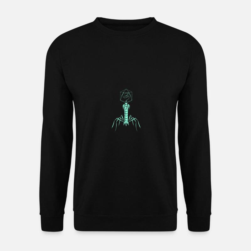 Microbiology Virus - Unisex Pullover - Schwarz