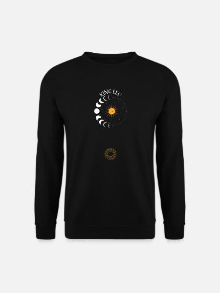 King Leo - Astrology - Unisex Sweatshirt - black