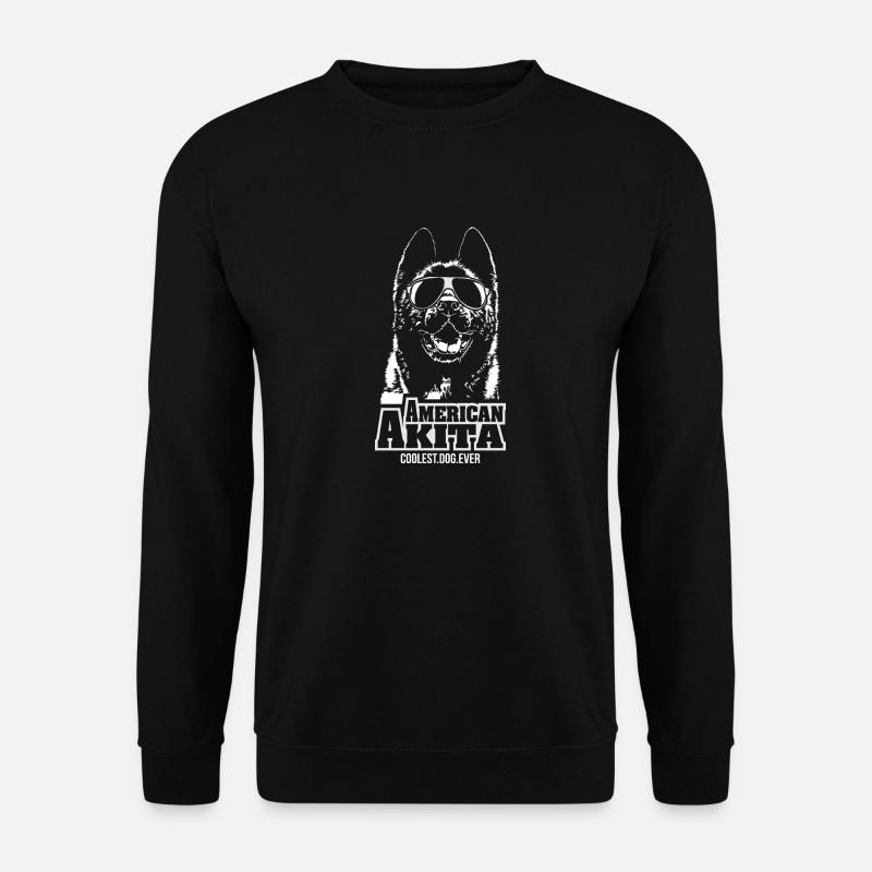 AMERICAN AKITA coolest dog ever Hunde Wilsigns - Unisex Pullover - Schwarz