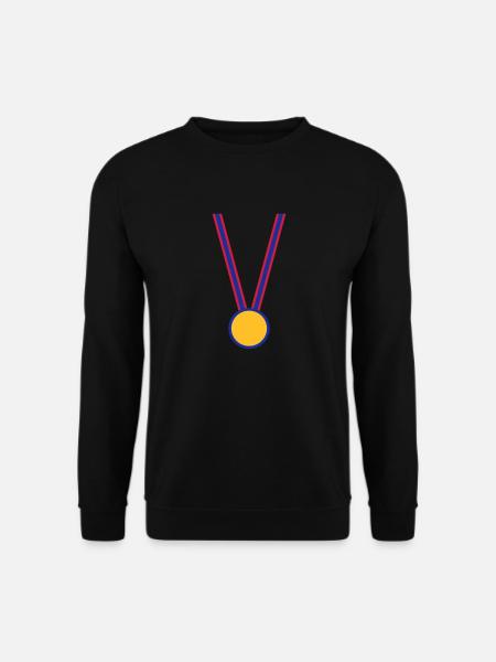 médaille - Sweat-shirt Unisexe - noir
