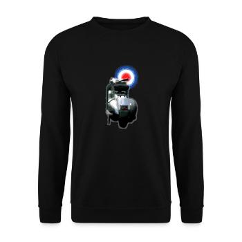 Scooter - Unisex Sweatshirt - black - Front - Alina (178cm) & Michal (187cm)