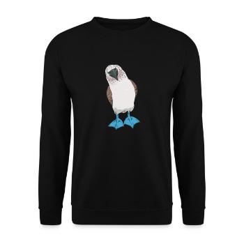 Blue-footed Booby Seabird Blue-footed Booby Seabird - Unisex Sweatshirt - black - Front - Alina (178cm) & Michal (187cm)