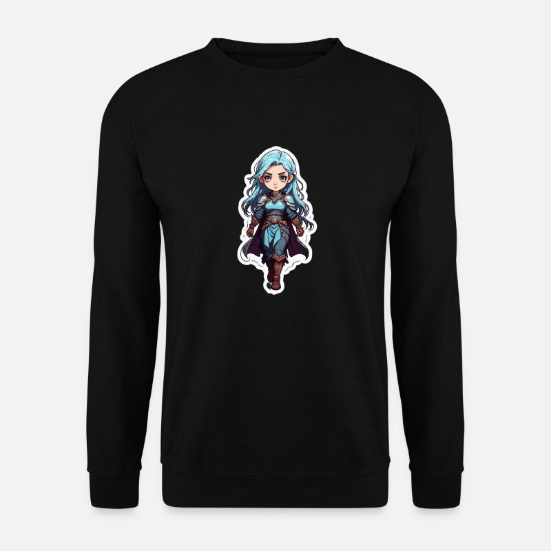 Dungeons & Dragon Magierin - Unisex Pullover - Schwarz